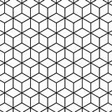 Rhombus Tessellation Supercoloring sketch template