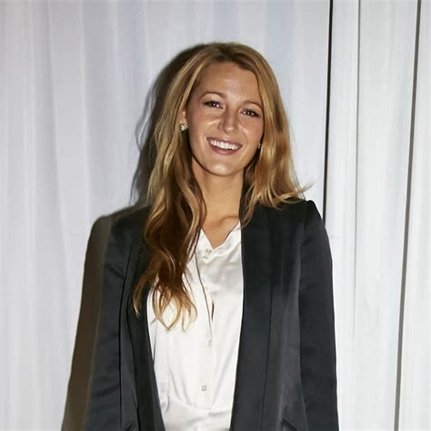 blake lively s brown hair is now ombre glamour