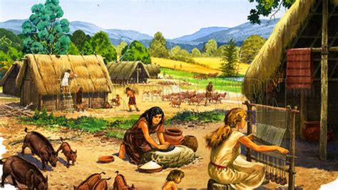 comparing  paleolithic  neolithic eras