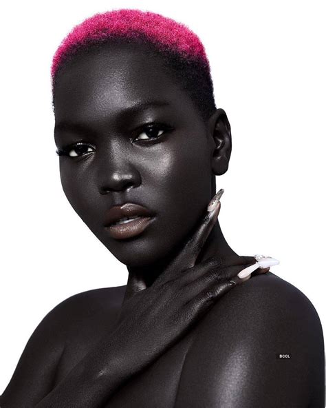 Sudanese Model Nyakim Gatwech Dubbed As ‘queen Of The Dark’ Becomes The