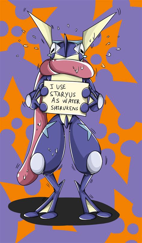 [pokemon Shaming] Greninja Shame — Weasyl