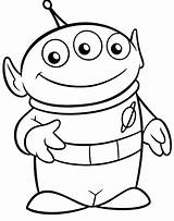 Toy Story Coloring Pages Alien Para Colorear Disney Dibujos Drawing Rocks Printable Characters Colouring Birthday Sheets Theme Pintar Aliens Drawings sketch template