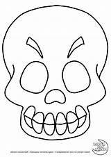 Peur Squelette Fantome Masque Colorier Oeil Epingle Petits Benjaminpech Citrouille Dhalloween sketch template