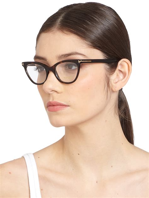 lyst tom ford cat s eye optical glasses in black free hot nude porn