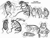 Post Apocalyptic Concept Cockroaches Choose Board sketch template