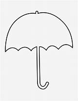 Umbrella Regenschirm Schirm Blank Herbst Template Regen Regenschirme Schablonen Sprinkle sketch template