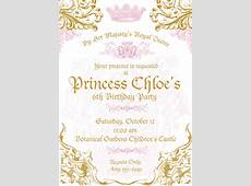 Royal Princess Invitations Digital Download by RootDown on Etsy