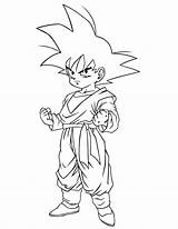 Coloring Gohan Dragon Ball Pages Kids Dbz Goten Printable Cool Super Kid Gotenks Trunks Simple Color Getdrawings Drawing Library Clipart sketch template