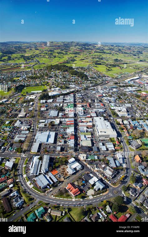 pukekohe town centre south auckland north island  zealand