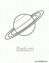 Saturn Saturno Hellokids Coloringhome sketch template