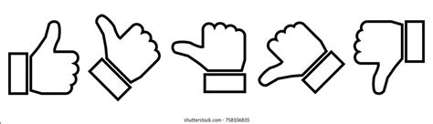 sideways thumb clipart images