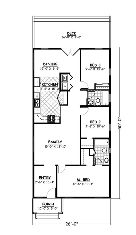 narrow lot  bedroom house plans  home plans  narrow lots  chosen