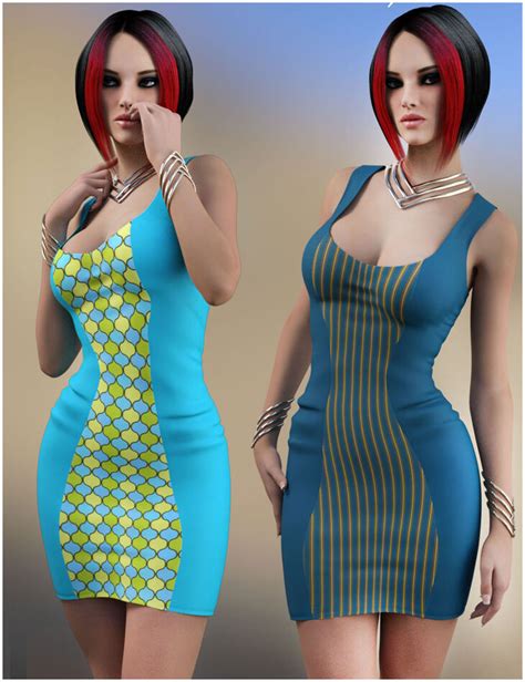sexy flirt for 2 tone dress render state