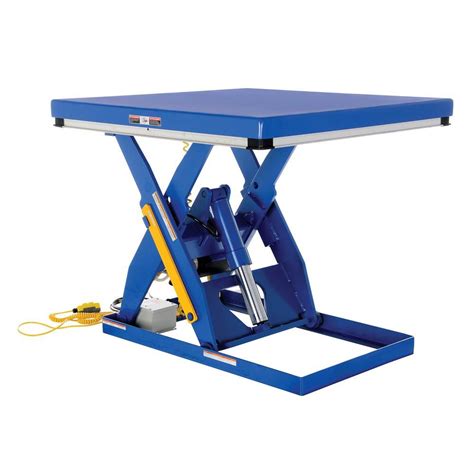 vestil  lb      electric hydraulic scissor lift table