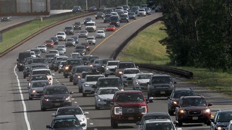 mile delay  northbound garden state parkway  visitors head home