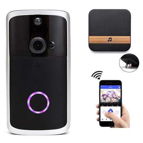 youloveit smart wifi doorbell video doorbell wifi smart wireless doorbell night vision camera