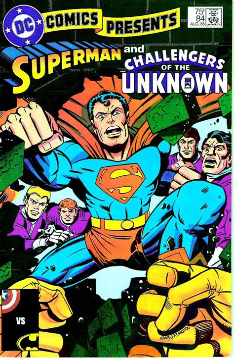 Dc Comics Presents 84 Jack Kirby Art And Cover Alex Toth