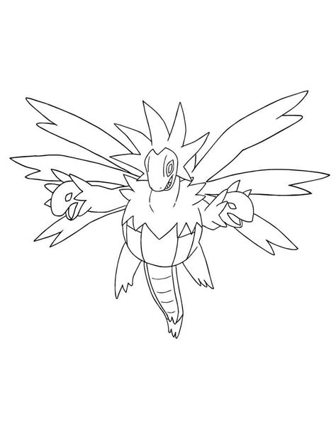 pokemon hydreigon coloring pages  printable