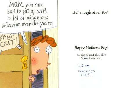 mothers day cards funny mothers day cards