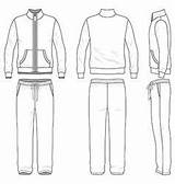 Hoodie Tracksuit Tracksuits Mockups Palestra Vestito Yellowimages Sweatpants Sweat 1124 Coaches Zipper Pantalones sketch template