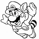 Mario Paper Super Coloring Pages Getcolorings sketch template