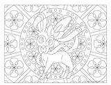 Pokemon Coloring Sylveon Pages Adult Windingpathsart Adults Printable Sheets Colouring Mandala Color Getcolorings Getdrawings Kids Print Comments sketch template