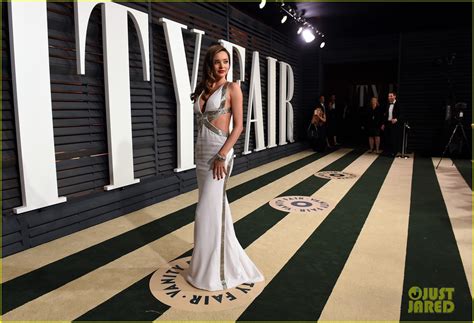Miranda Kerr Shows Some Serious Skin At Vanity Fair Oscars Party Photo