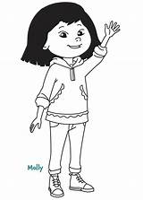 Molly Denali Coloring Pages Friends Her Kids Printable Suki sketch template