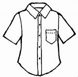 Shirt Clipart Clip Uniform Cliparts School Mens Clothes Clothing Shirts Hawaiian Tshirt Pants Library Handout Funeral Boy Program Original Estimate sketch template