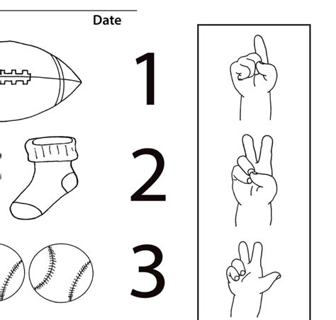 coloring sheet numbers   asl teaching resources vrogueco