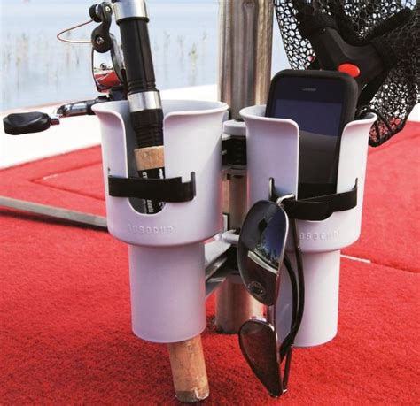 robo cup clamp  cuprod holder cup holder rod holder boat cup holders