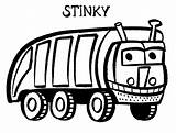 Stinky Dirty Coloring4free Dawson sketch template