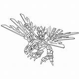 Chima Coloring Pages Coloring4free Beast Eagle Legend Worriz Related Posts sketch template