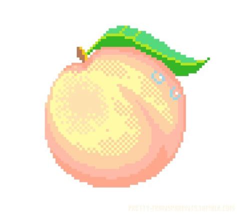 pixel pixies peach art overlay image 4211455 by owlpurist on