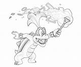 Koopa Coloring Pages Iggy Ludwig Von Mario Larry Super Roy Morton Template Getdrawings sketch template