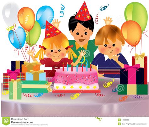 birthday party clipart preview birthday party cl hdclipartall