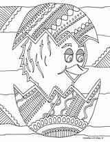 Coloring Pages Spring Value Place Doodle Alley Chick Printable Color Printables Baby Sheets Getcolorings sketch template