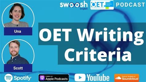 oet writing criteria      swoosh english