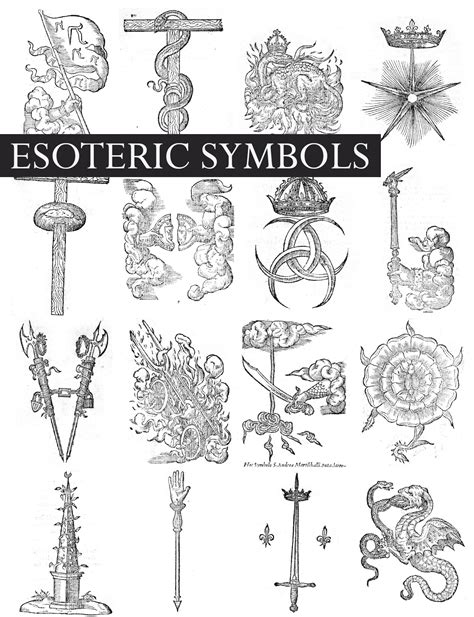 esoteric symbols shop illustrated ebooks  art supplies today