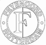 Feyenoord Kleurplaat Kleurplaten Eredivisie Rotterdam Voetbalclubs sketch template