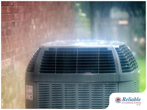 air conditioner safe   rain