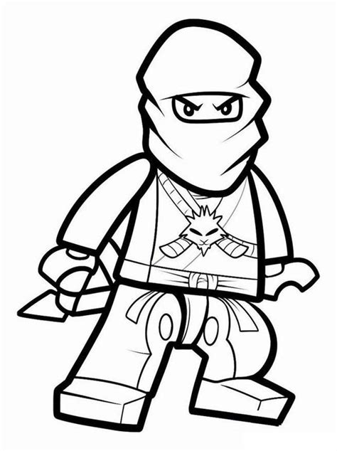 kids page lego ninjago coloring pages