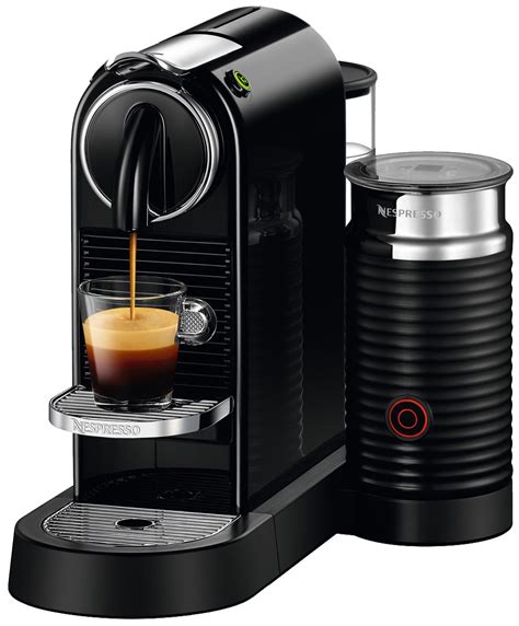 nespresso citiz milk black espresso machine   bk ne