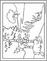 Beaver Coloring Habitat Pages Dams Busy Lake Printable Colorwithfuzzy sketch template