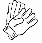Gloves Winter Clipart Clip Coloring Pages Clothes Medical Cliparts Library Rubber Printable Colouring Kids Safety Children Transparent Clipartsco Uncategorized Cold sketch template