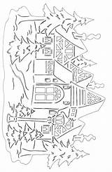Weihnachten Fensterbilder Vorlagen Vorlage Ausdrucken Fenster Scherenschnitt Ausmalbilder Häuser Ausmalen Dorf Im Malvorlagen Gwiazdka Wycinanki Zima Sterne Schneiden sketch template