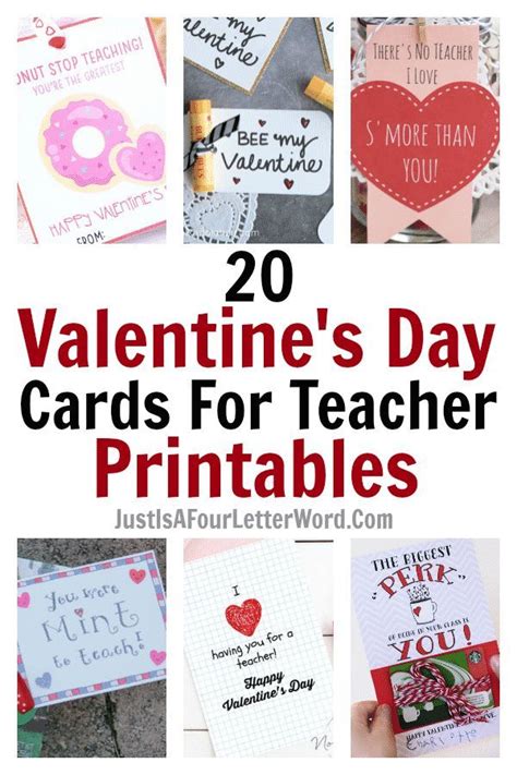 valentines day cards  teacher printables   perfect