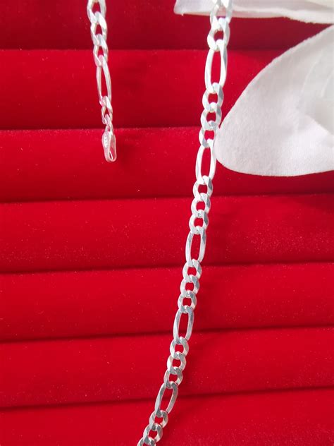 solid sterling silver  chain  cm long latest etsy