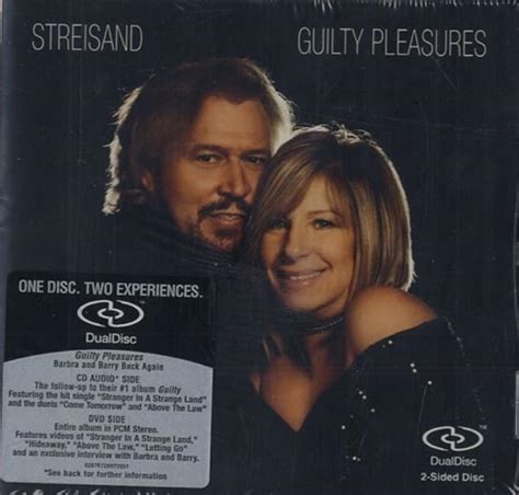Barbra Streisand And Barry Gibb Guilty Pleasures Rare Oop Deluxe Dualdisc