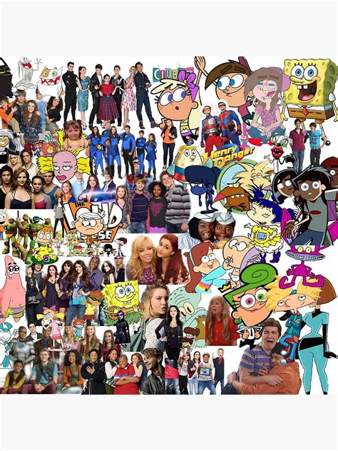 nickelodeon shows poster  sale  zaraforever redbubble